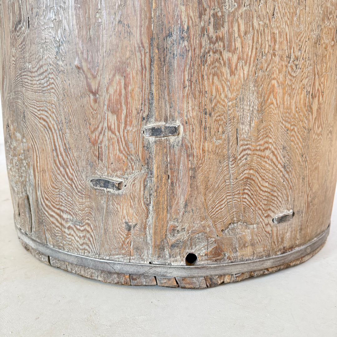 Rustic Timber Round Dining Table | Harrogate