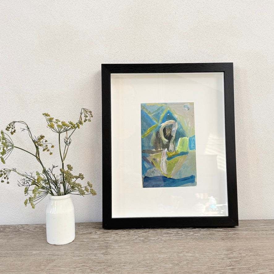 Framed Abstract Art | Doreen Heaton Artist | 35x29 cm