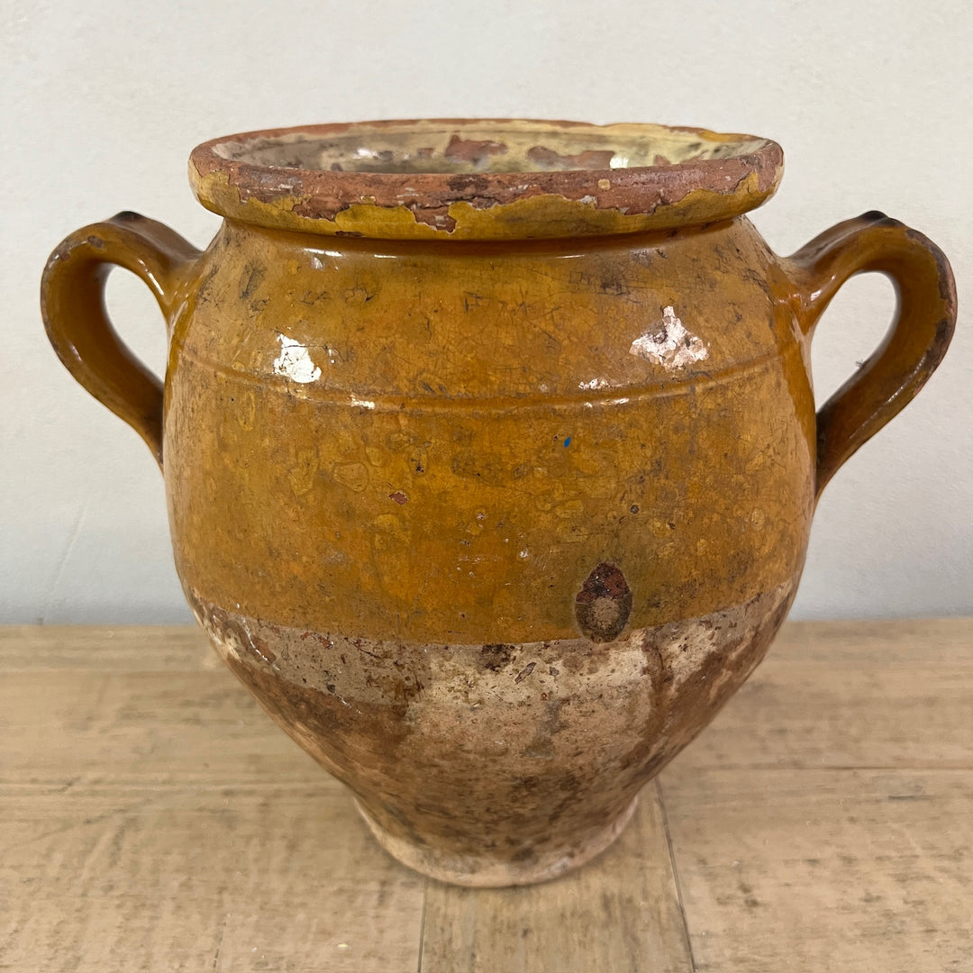 Antique French Confit Pot | Medium