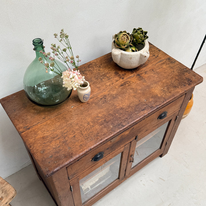 Antique glazed shop counter | Lavenham