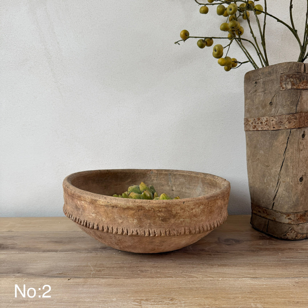 Large Antique Berber Bowls