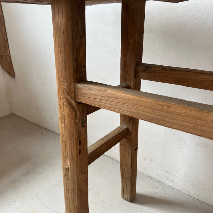 Antique Elm Console Table | Tamara