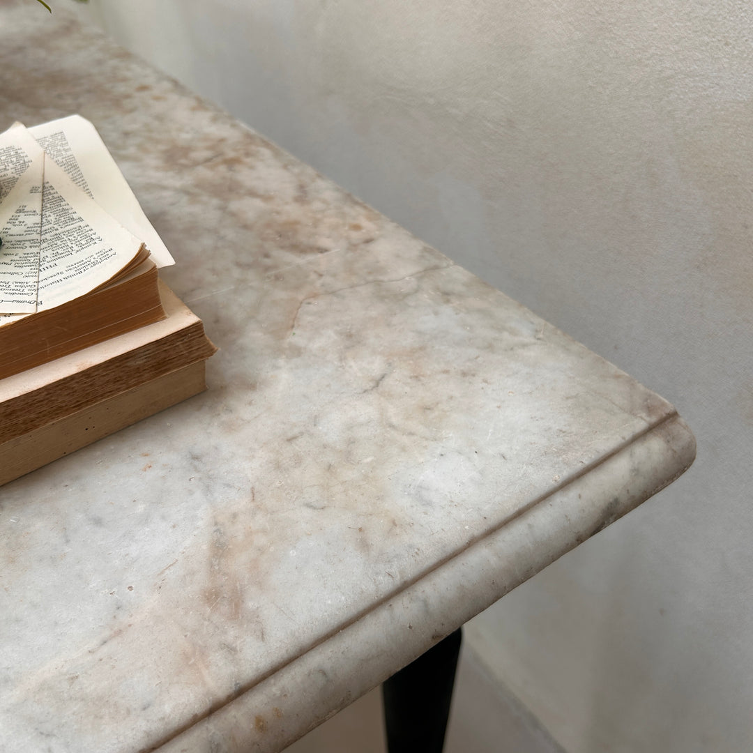 Antique Original Marble Top Console Table | Joubert