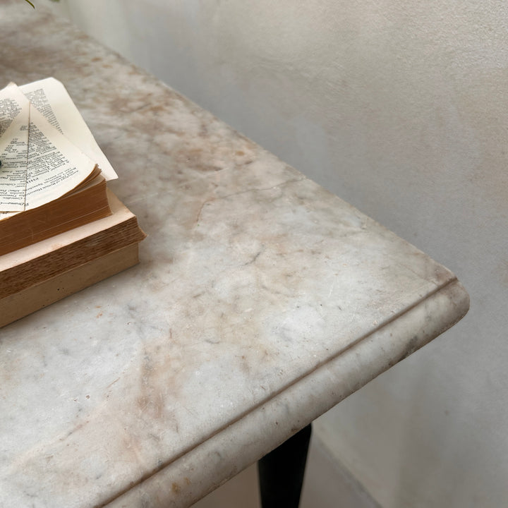 Antique Original Marble Top Console Table | Joubert