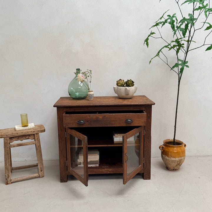 Antique glazed shop counter | Lavenham