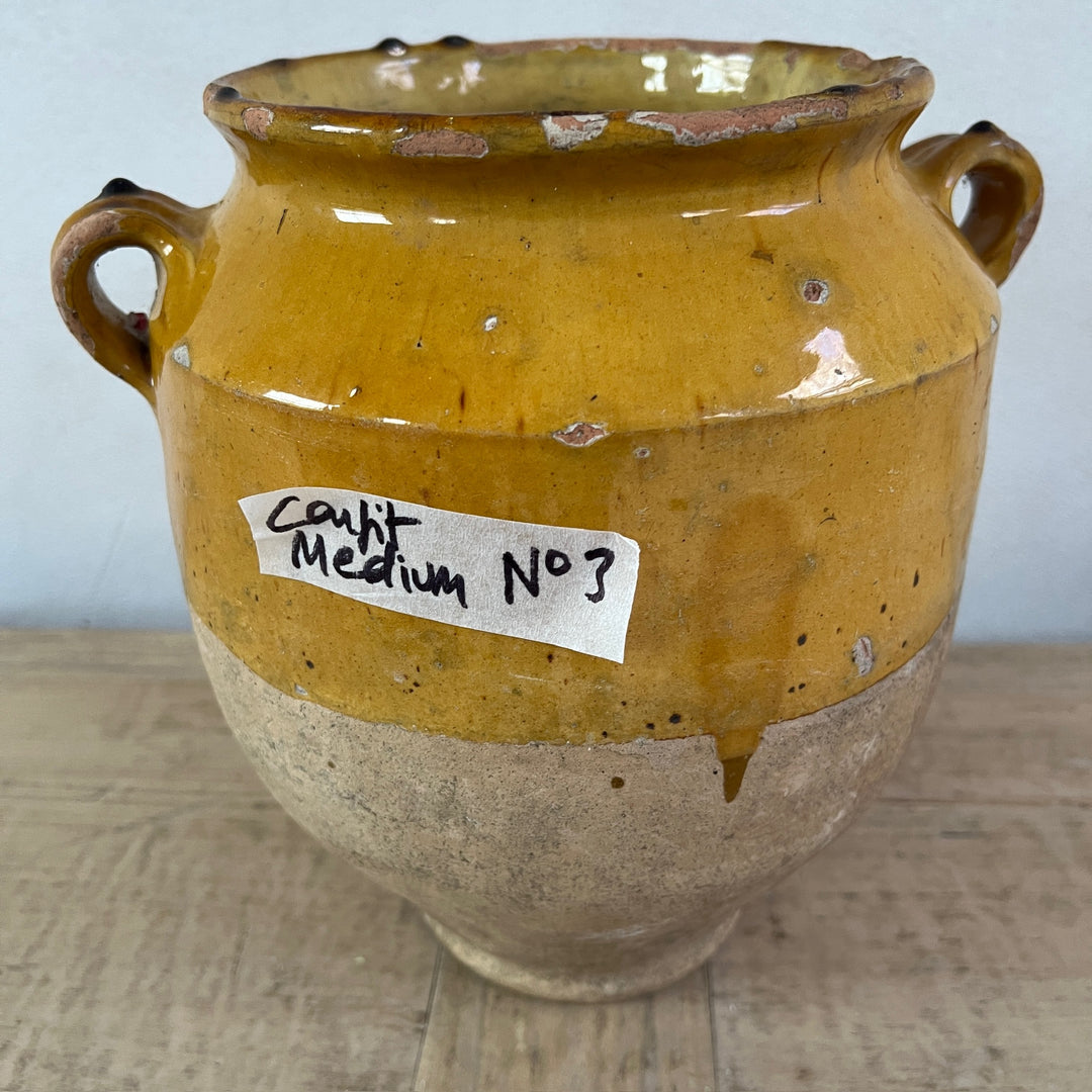 Antique French Confit Pot | Medium