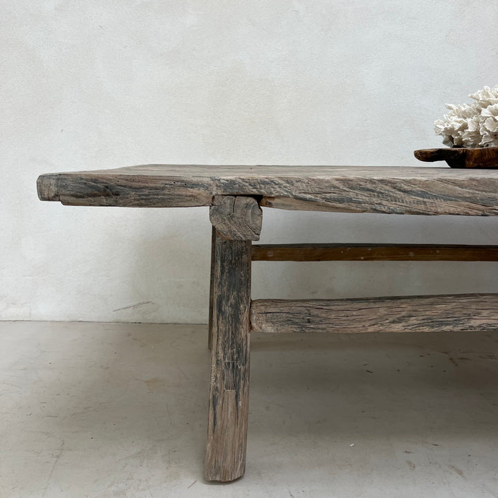 Antique Driftwood Coffee Table | Harley