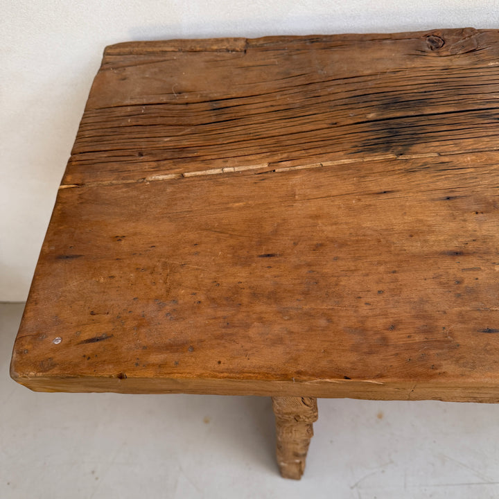 Rustic Reclaimed Wood St Ives Console Dark