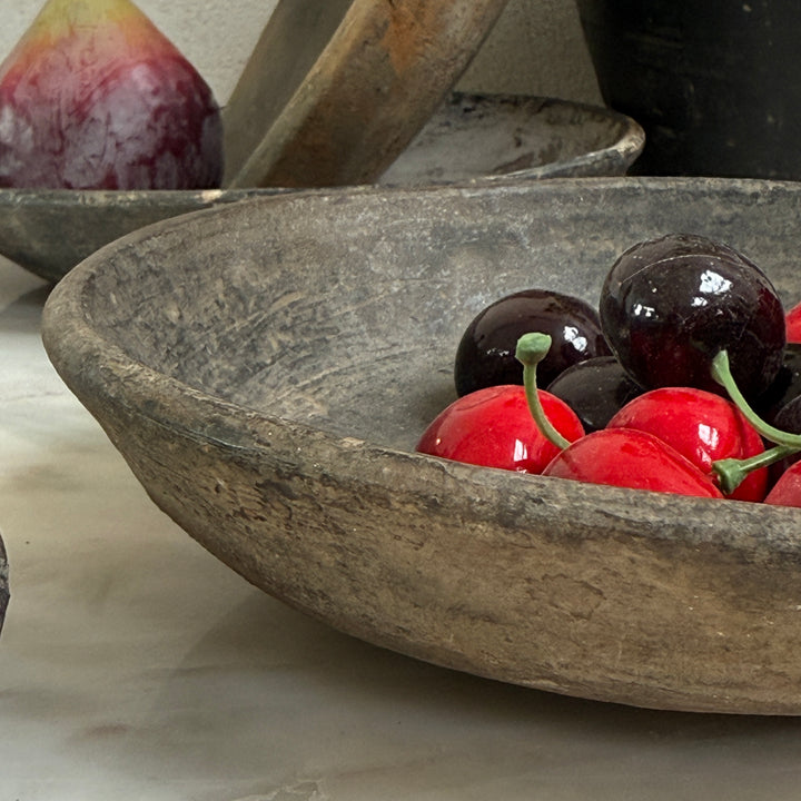 Antique small clay plate