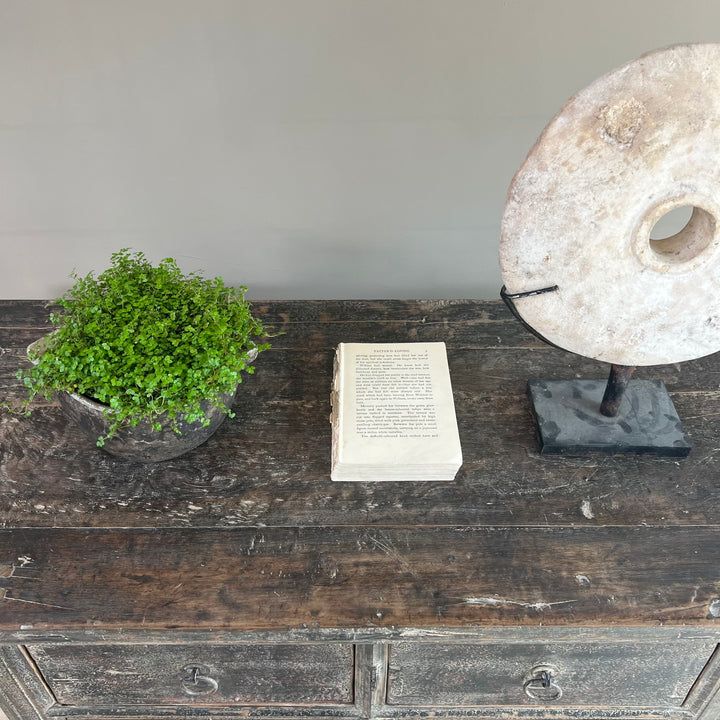 Antique Black Console Table | Snowshill
