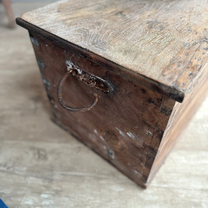 Small Antique Blanket Box | Hetty