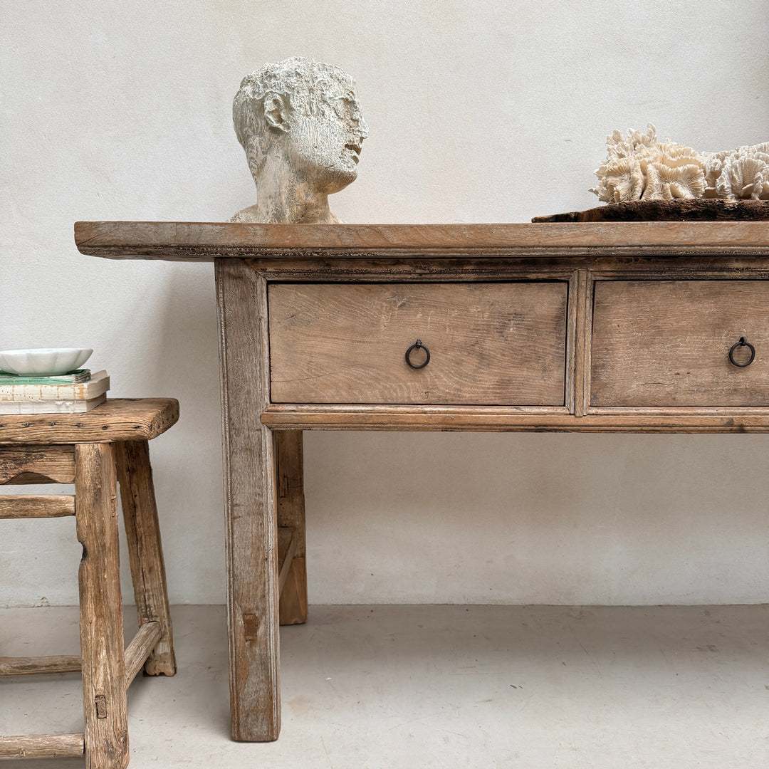 Unique Rustic Antique Console Table Yale