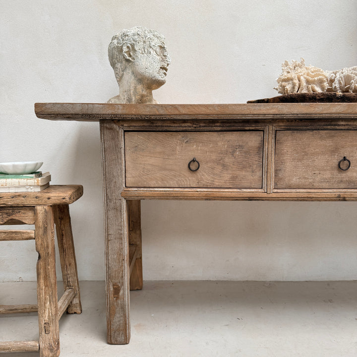 Unique Rustic Antique Console Table Yale