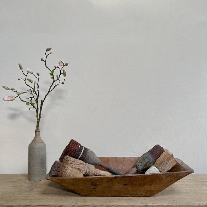 Vintage wooden Dough Bowl No:2