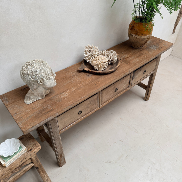 Unique Rustic Antique Console Table Yale