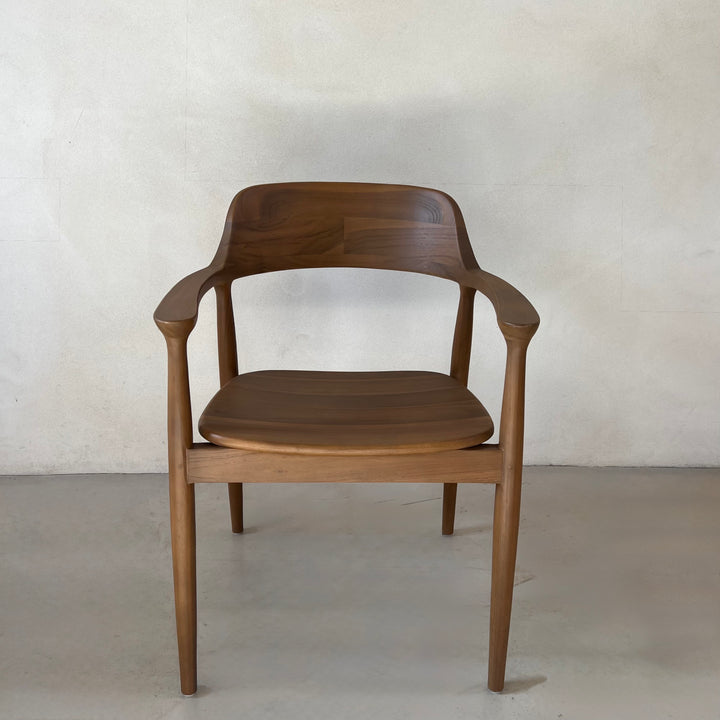 Dark wood Dining Chair | Hoxton