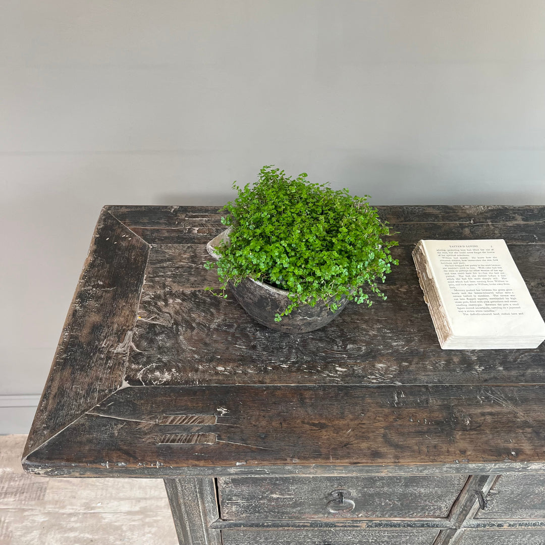 Antique Black Console Table | Snowshill