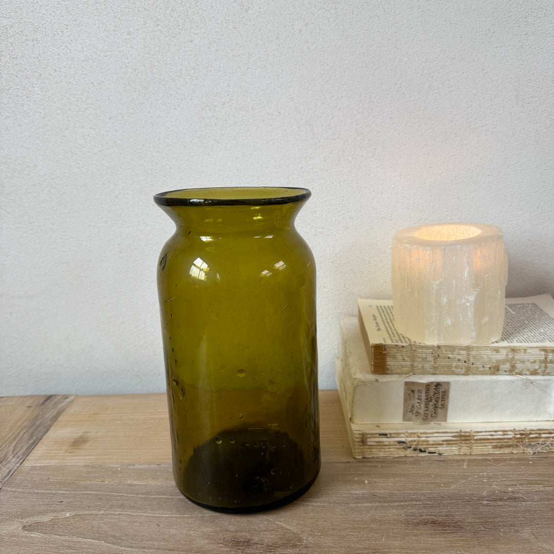 Hand Blown Glass Vase