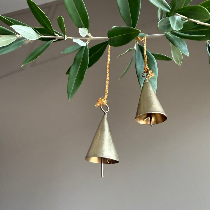 Brass Bell Christmas Decoration