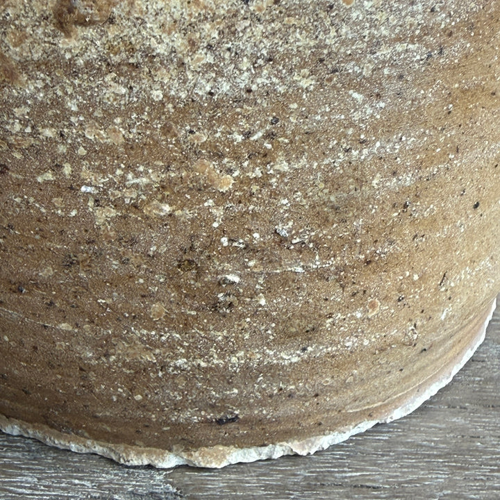 Antique French Two Handle Stoneware Storage Jar