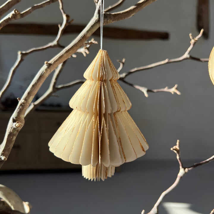 Folding paper Christmas decoration | Tree