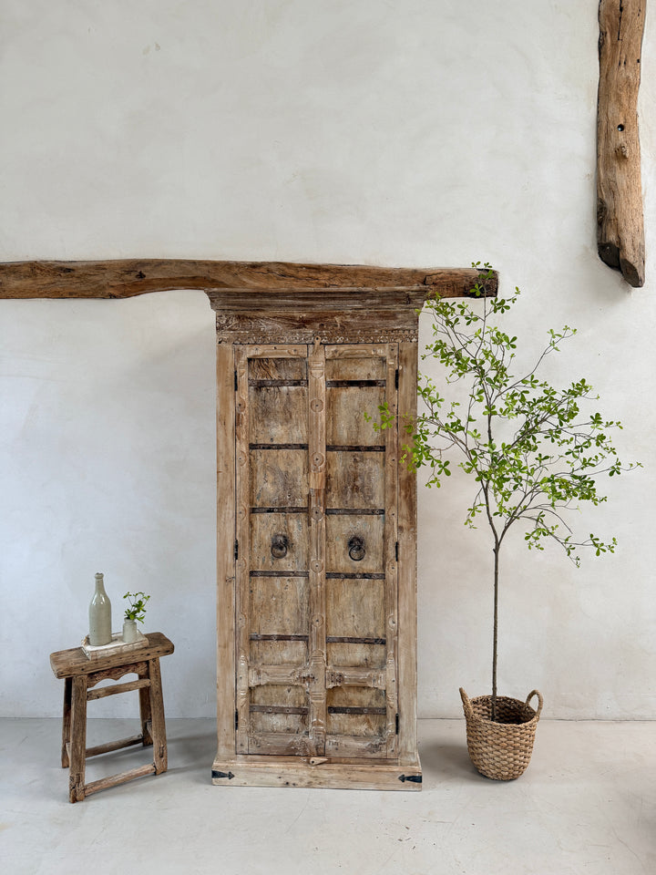Reclaimed Carved Door Cupboard | Mina