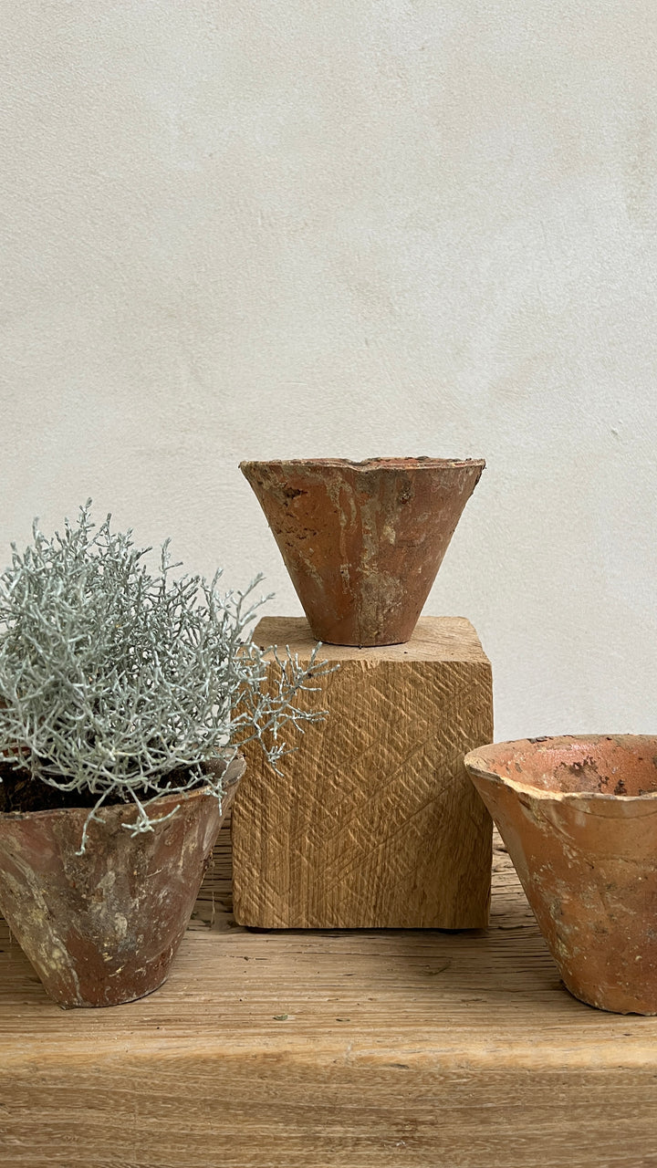 Vintage Resin flower pot