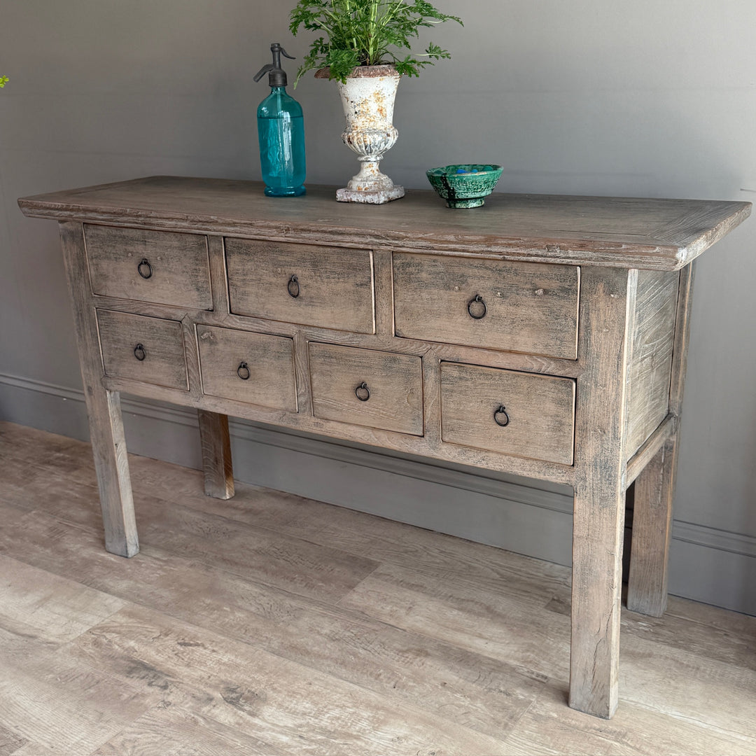 Antique Console Table with drawers | Nancy