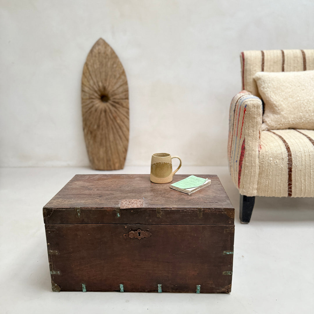 Small Antique Blanket Box | Esther