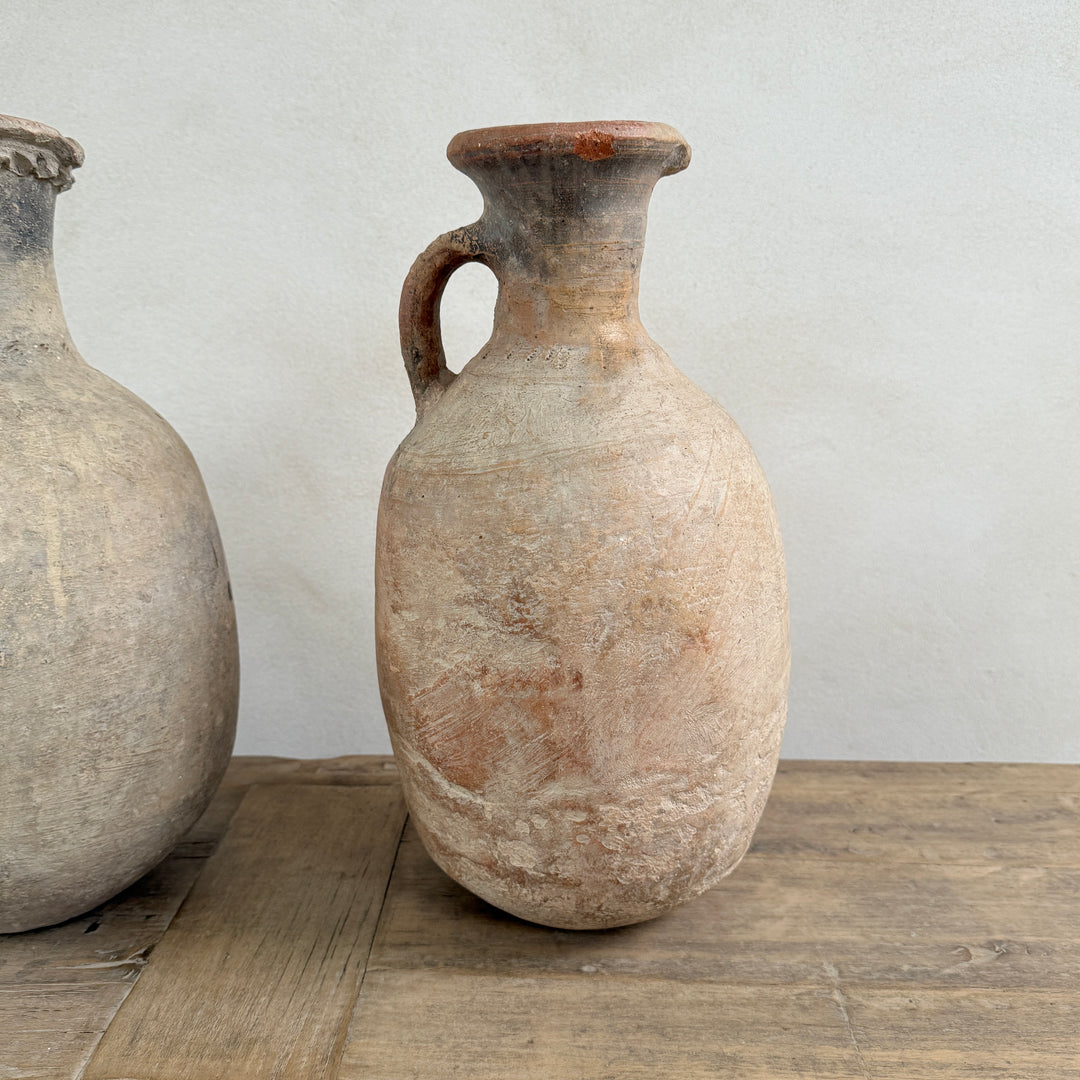 Rustic Antique Terracotta Vessel