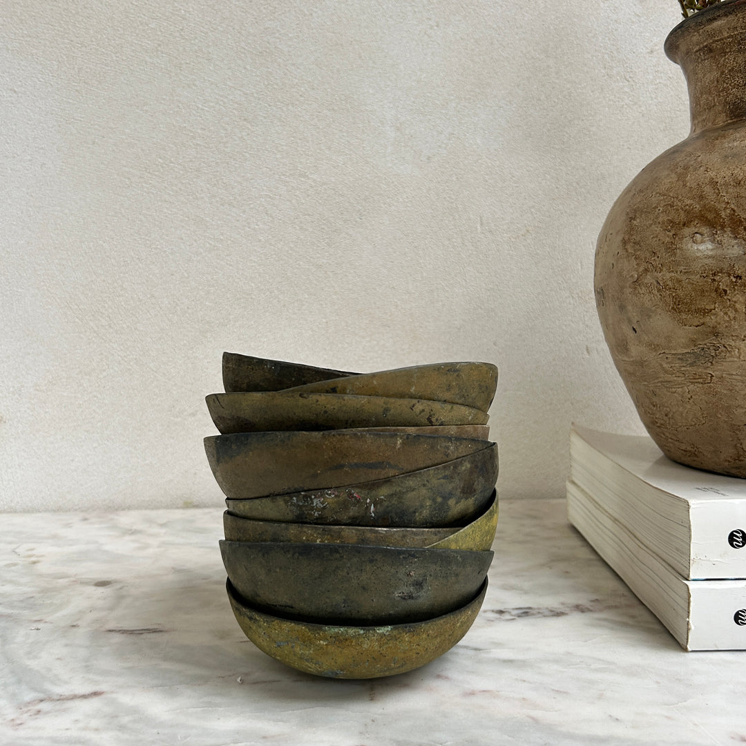 Antique brass handmade bowls | Lestari