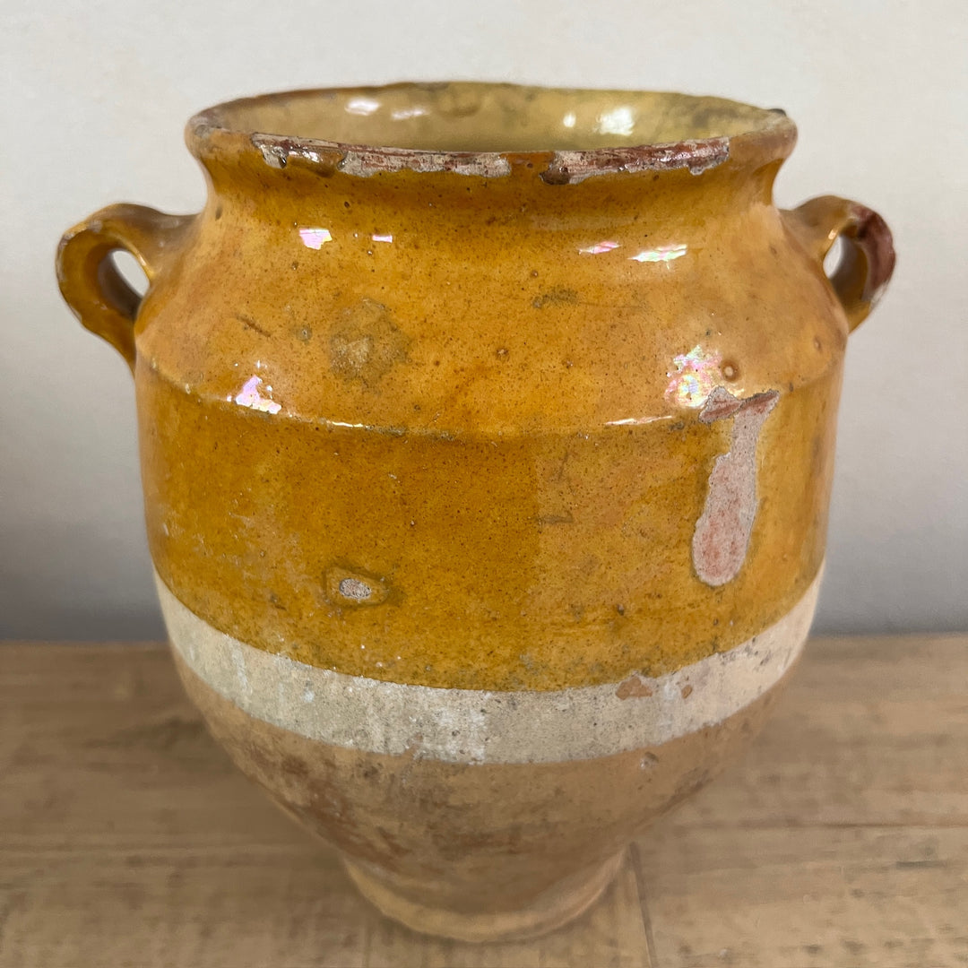 Antique French Confit Pot | Medium