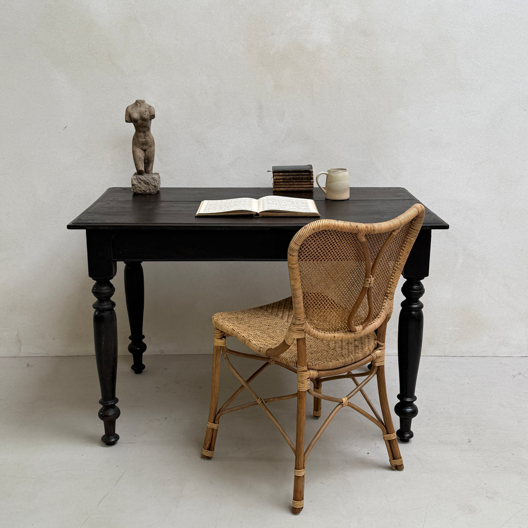 Antique Ebony Desk Harry