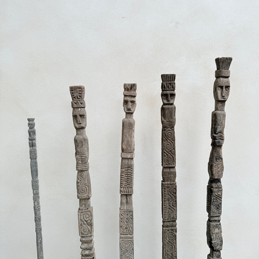 Antique Tribal totem pole