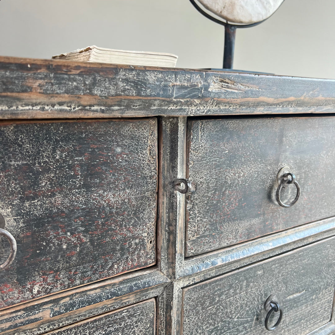 Antique Black Console Table | Snowshill