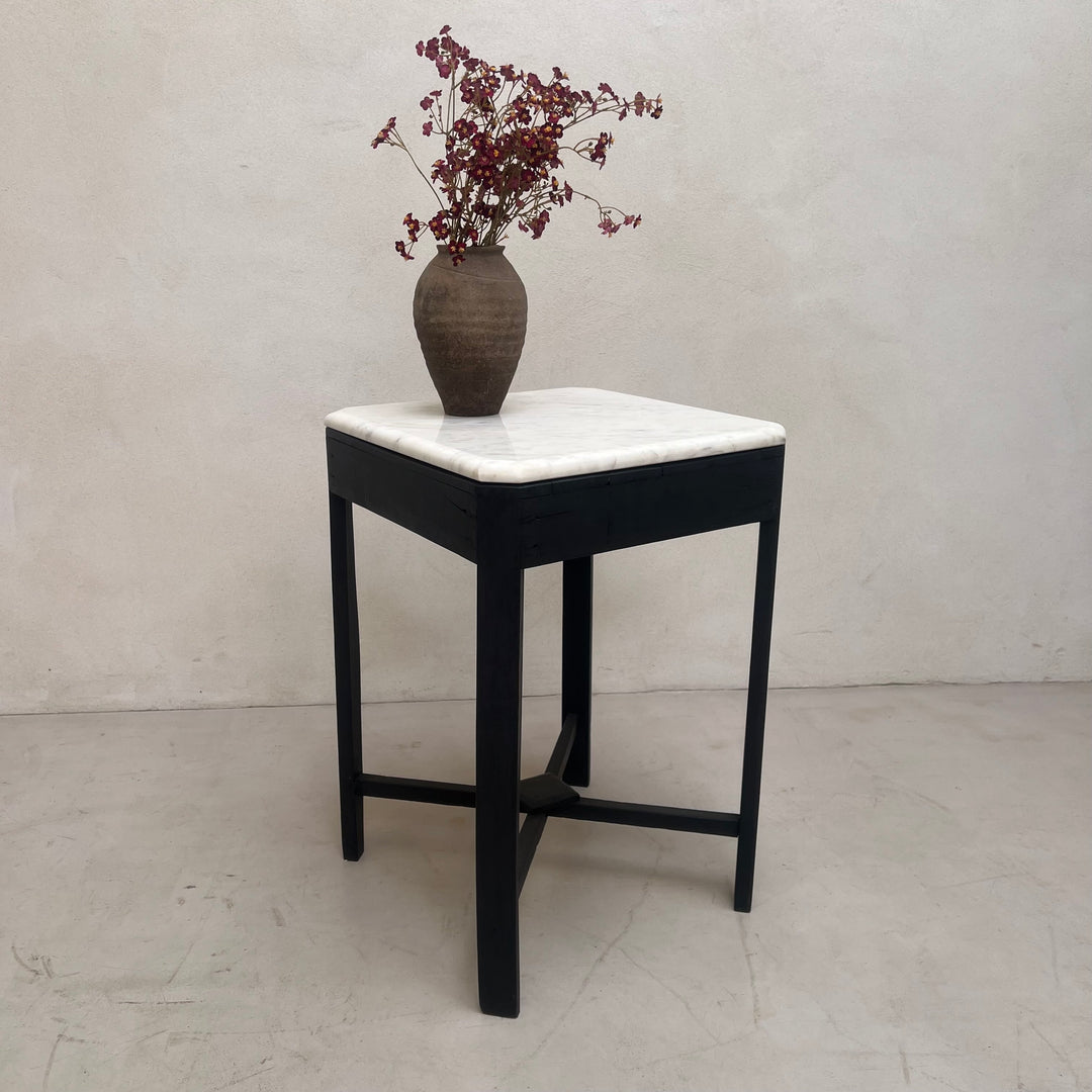 Marble Top Side Table