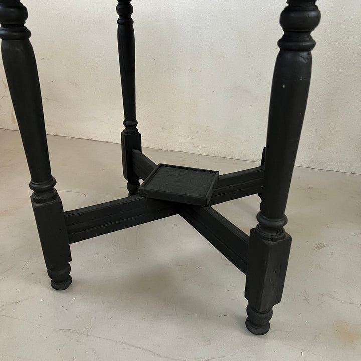 Antique Hexagonal Marble Top Side Table | Balvaird
