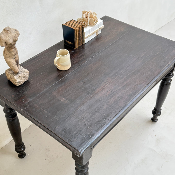 Antique Ebony Desk Harry