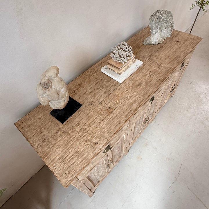 Vintage Whitewashed School Laboratory Cupboard – Albert