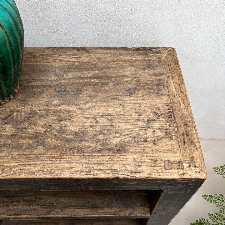 Antique rustic shop counter | Eliot