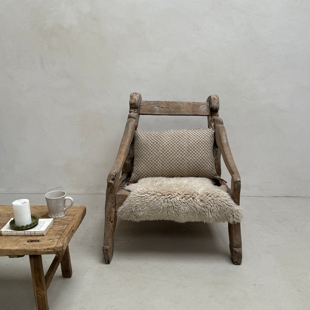 Antique Primitive Armchair Bjorn