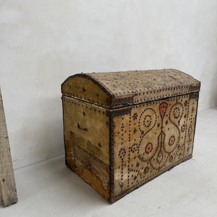 Antique Studded Trunk | Malik