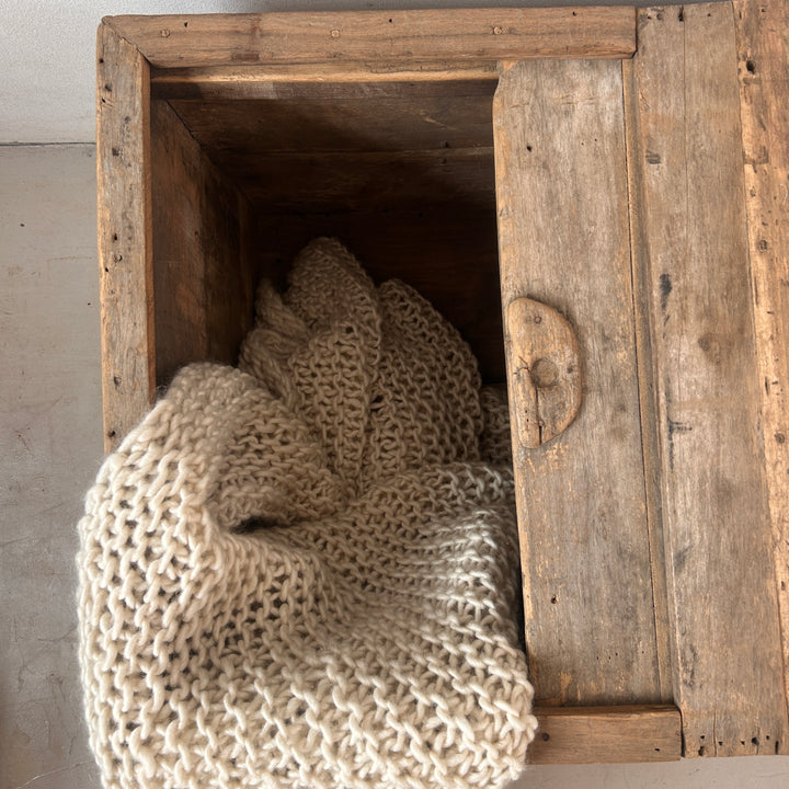 Antique Teak Blanket Box | Ezra