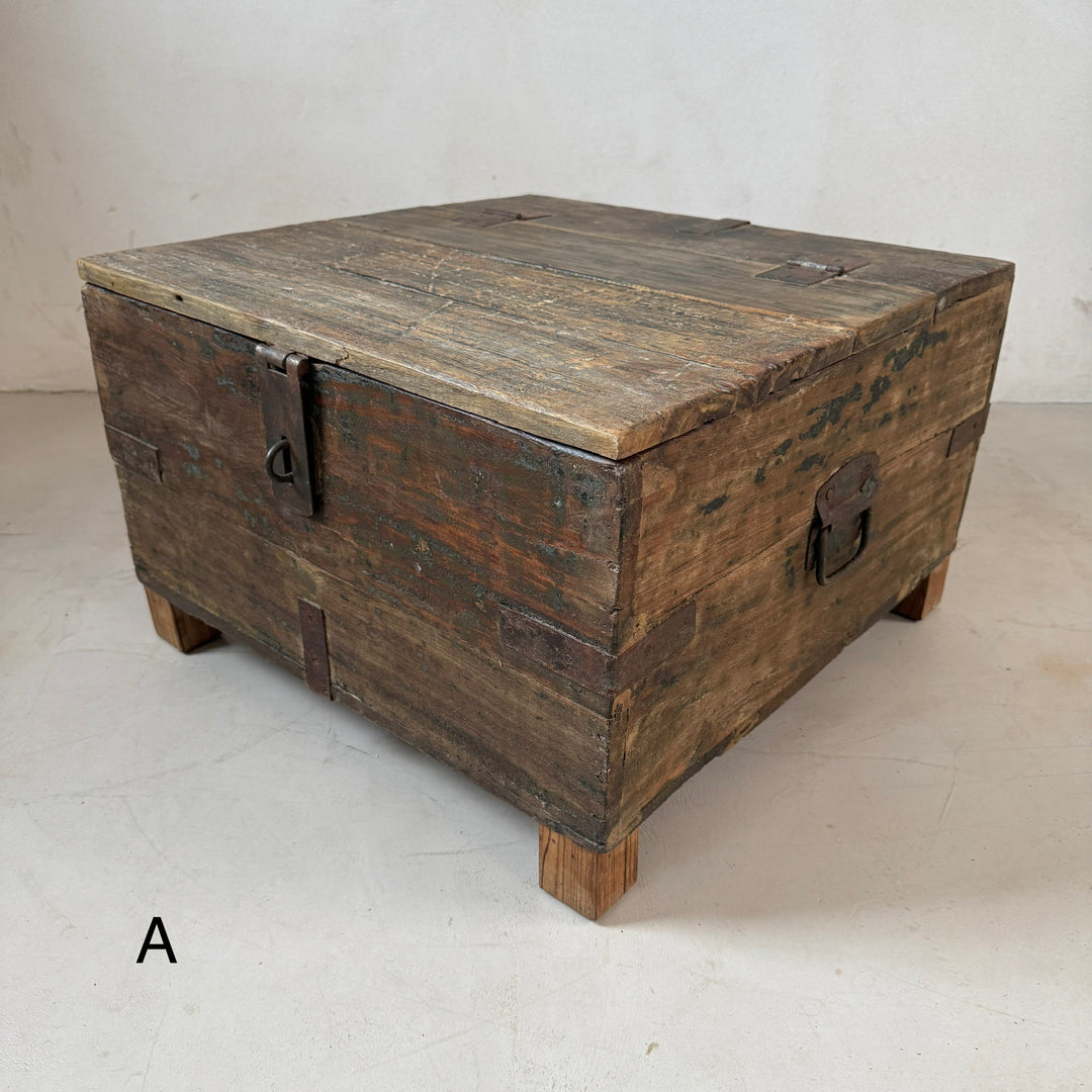 Antique Square Blanket Box | Chilworth