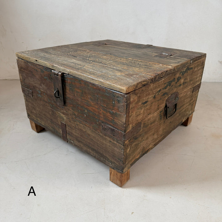 Antique Square Blanket Box | Chilworth