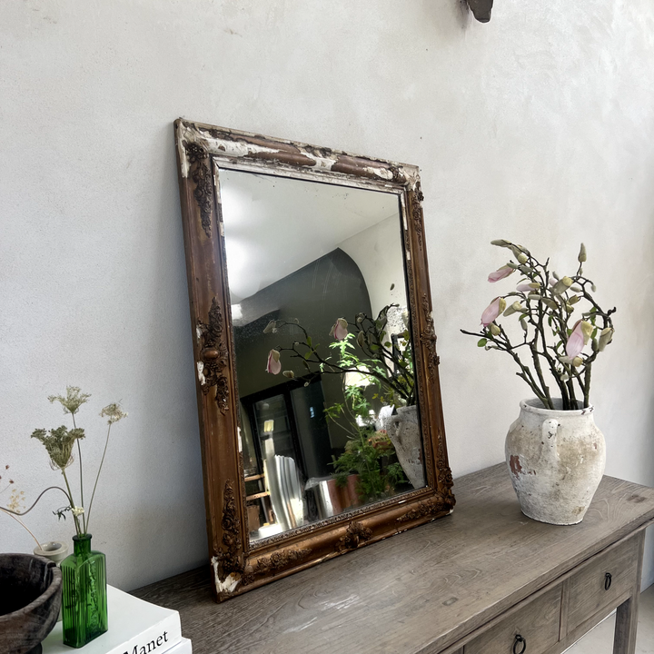 Antique French Ornate Mirror
