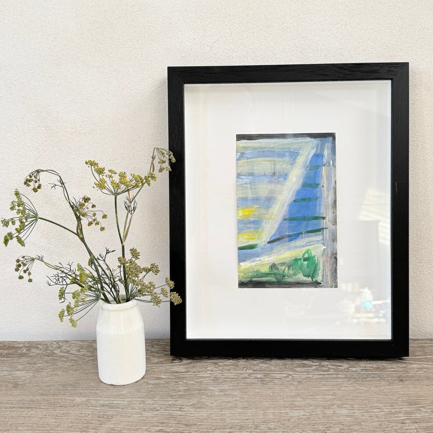 Framed Abstract Art | Doreen Heaton Artist | 35x29 cm