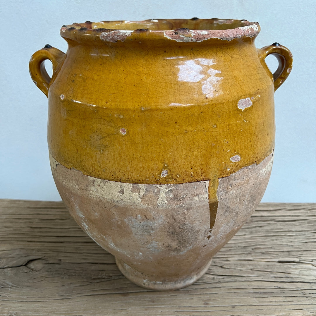 Antique French Confit Pot | Large