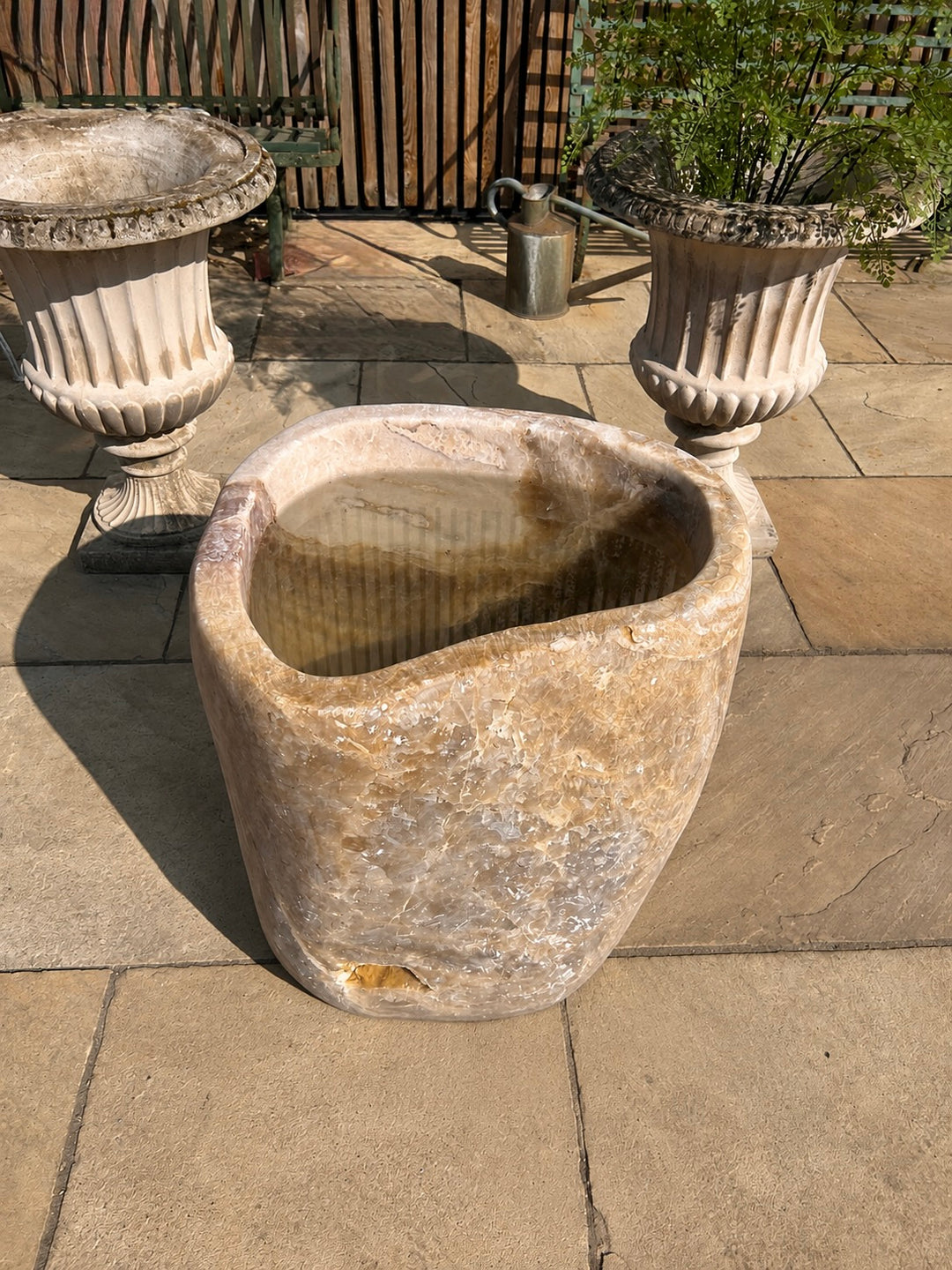 Extra large Hand-Carved Amber Marble