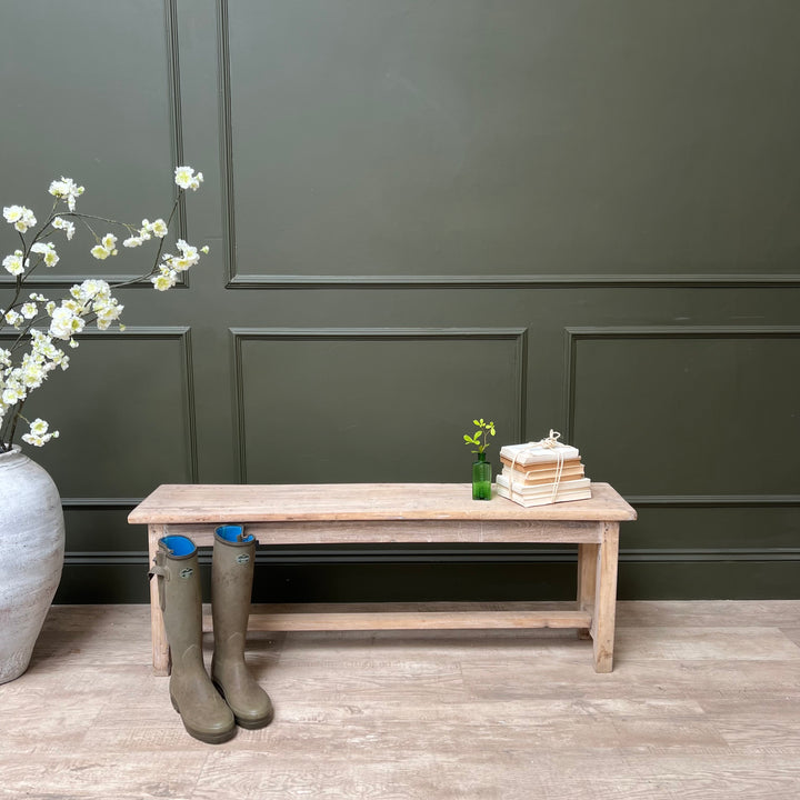 Old English School Bench